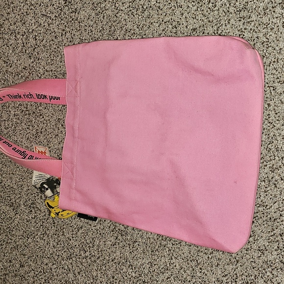 Loop Htf Andy Warhol Pink Guns Graphic Art Tote Bag - Picture 11 of 11